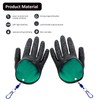 IUSOT 1 Pair Fishing Gloves, Predator Bite-Resistant Waterproof Anti-Cut Glove