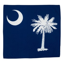 TWIG & BALE South Carolina Palmetto State Flag Muslin Baby Blanket
