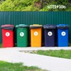 Sutter Signs Recycling Stickers for Trash Can, 6" Wide |