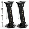 Telescoping Trailer Stabilizer Jacks 2 Pack, Trailer Stabilizer Jacks Adjustable