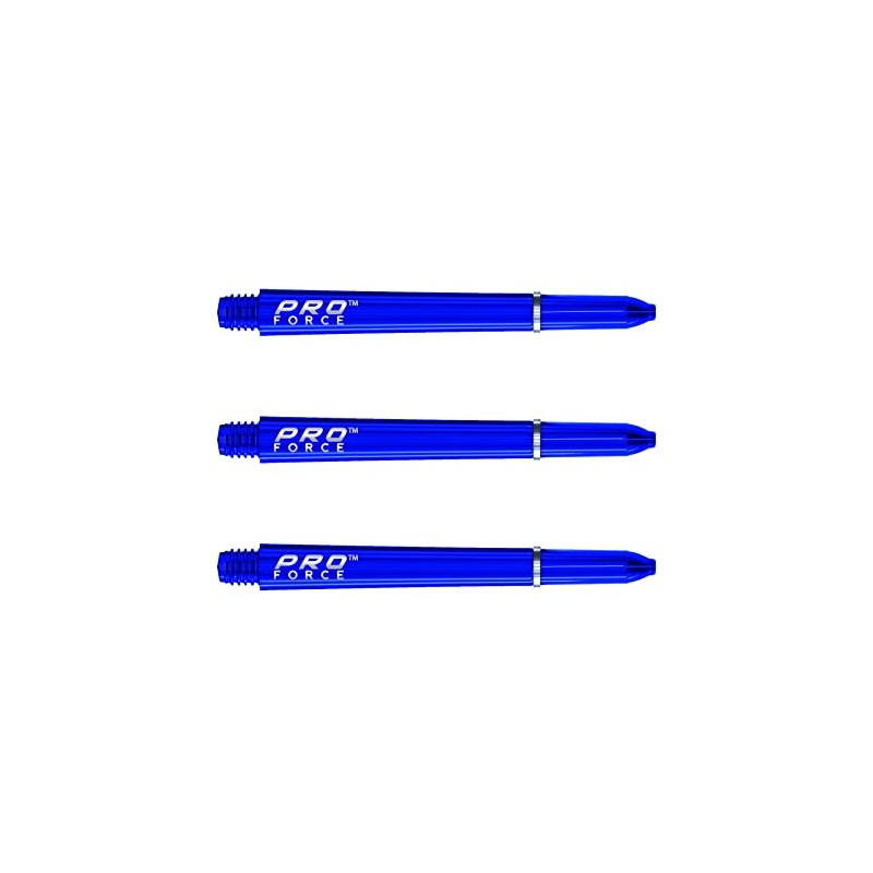 WINMAU Pro-Force Blue Medium Nylon Ring Grip Dart Stems -