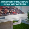 Daisypower 12 Pack Gutter Valley Splash Guards,Rainwater Roof Rain Diverter