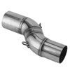 Stainless Steel Motorcycle Exhaust Mid Link Pipe for Benelli TRK