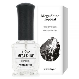 With Shan Mega Shine Top Coat 15ml / 위드샨 메가샤인탑코트 15ml