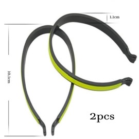 Reflective Trouser Clips, 2 Pcs High-Visibility Reflective Ankle Cuff Clips for Night Running & Bike Cycling, Outdoor Gear with Powerful Luminescent Bands