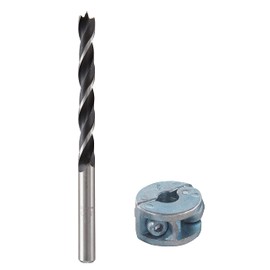 wolfcraft Wood Twist Drill Bit Set 2 Pcs. I 2732000 I For restricted-depth drilling for wood joints