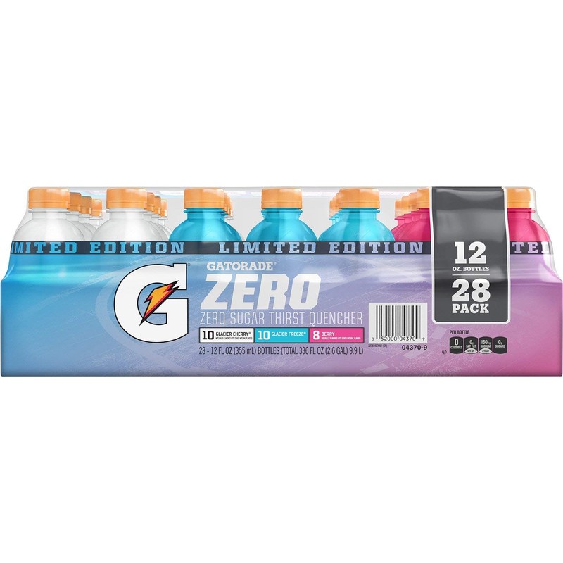 Gatorade Zero Thirst Quencher, Variety Pack (12 oz., 28 pk.)