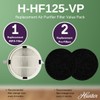 Replacement H-HF125-VP Filter Value Pack for Hunter HP125 AirX Digital