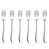 Herogo Fork Set of 6, Stainless Steel Dinner Fork Set,