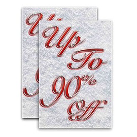 Special Offer (24" X 36") Vinyl Decal Only (Pack of 2)