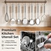 Leonyo 8 Pcs Stainless Steel Kitchen Cooking Utensils Set with