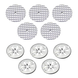 YananAC Heat Protection Plate Repair Kit Shield Assembly 6715468 Protection Kit Compatible with VW Skoda N90335004 N90335006 Heat Protection Heat Protection Plate Exhaust