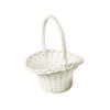 NEUSTANLO White Handle Basket, Height: Approx. 8/23 cm, Size: Approx.