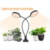 USB Plant Grow Light 156 LEDs Sunlight Full Spectrum Adjustable