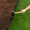 EasyFlex Composite Dig-in Landscape Edging with Anchoring Stakes, 4.5" Straight