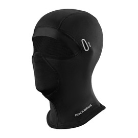 ROCKBROS Balaclava Ski Mask for Men Women Cold Weather Winter Skiing Snowboarding Thermal Winter Neck Warmer Hood for Cycling Hiking Black