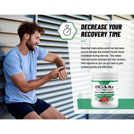 Polvo BCAA de arena con granada, crecimiento muscular y recuperación - aminoácidos