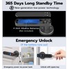 Anweller Smart Door Knob Lock with Display Screen, Fingerprint Keyless