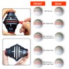 Golf Ball Line Marker Tool Kit Set. 360 Degree 3-Line