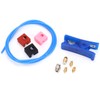 3D Printer PTFE Tube MK9 Pneumatic Connectors Nozzle Kit for