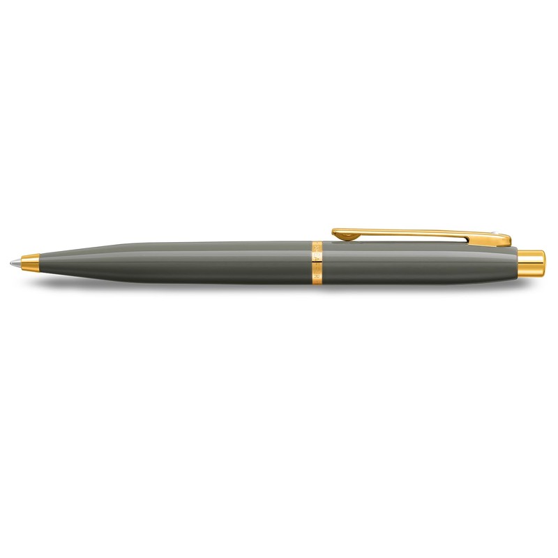 Sheaffer VFM 9427 Glossy Light Grey Ballpoint Pen With PVD