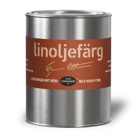 Ottosson Färgmakeri Linseed Oil Paint - Light English Red - 1 Liter
