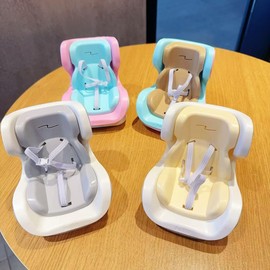 Doll car seat Compatible with 17cm Labu with Air Vent Clip and Desktop Display, Cute and Functional Car Ornament for Blind Box Doll Fans, Collectors