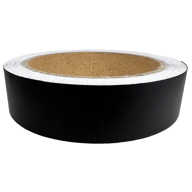 LZLRUN Black Matte Air-Release Adhesive Vinyl Tape Roll - Come