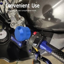 Motorcycle Chain Oiling System, Motorcycle Chain Lubricator Rugged Chain Oiler System Replacement for (blue)