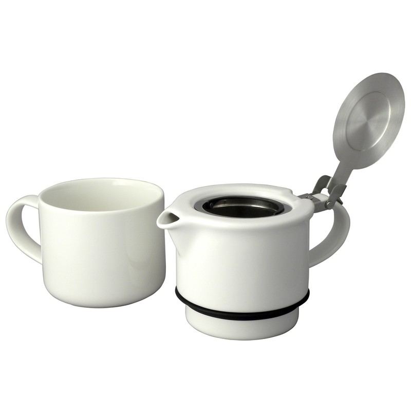 FORLIFE Tea for One with Infuser, 14-Ounce, Blue