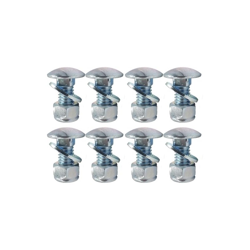 Pack of 8 784-5581A (5/16-18) 5/8" Carriage Bolts Nuts kit