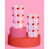 xo, Fetti Iridescent Heart Plastic Cups | 16 pcs 16