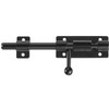 Litensh 200 Lockable Door Bolt Bolt with Padlock Hole, 304