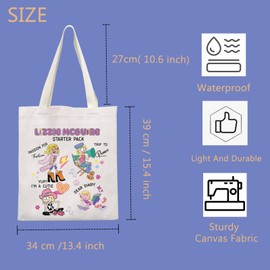 TV Show Lover Gift Lizzie Fans Gift Grown Pains TV Show Fans Tote Bag (LIZZIE tote)