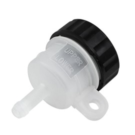 Master Cylinder Brake Reservoir Rear Clutch Tank Brake Fluid Cup Compatible with Honda Kawasaki Yamaha SUZUKI Universal Motorcycle Replacement Accessories