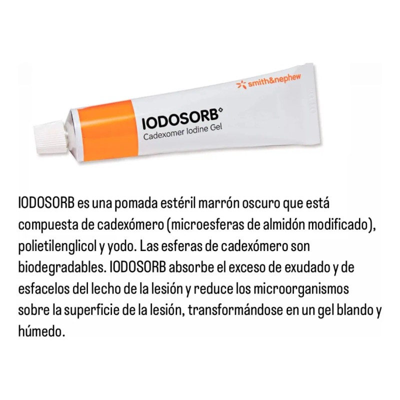 Iodosorb Ointment Smith&nephew Tubo 20gr Neutra