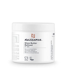Naissance Shea Butter (No. 305) - 250g - Pure, Natural, Refined - Perfect For DIY Beauty Recipes, Body, Face, Hair Moisturiser - Hydrates & Protects Dry Skin
