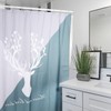 SUTINE Shower Curtain Hooks, 12 Pcs Double Shower Curtain Hooks