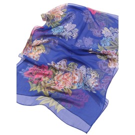 FAIRYGATE Scarves Women's Scarves Ladies Scarfs for Women Lightweight Large Soft Silky Long Neckerchief Chiffon Scarf Shawl Shawls for Weddings A5114