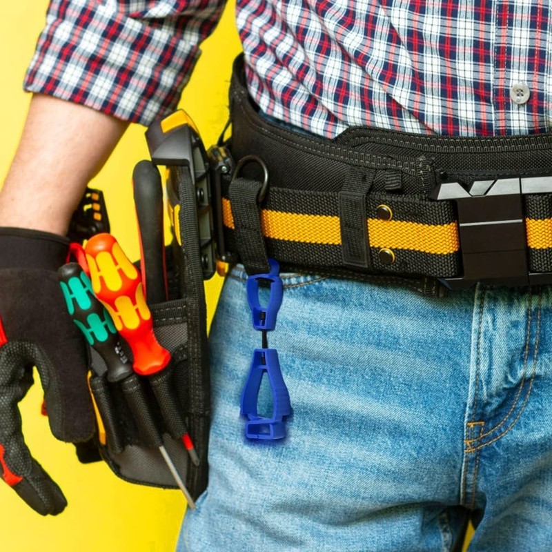 DONGKER 5PCS Glove Holder Clip,Glove Belt Clips for Work Gloves