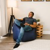 Big Joe Big Joe Milano Beanbag Chair Navy Smartmax