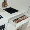 SUMERFLOS Coffee Capsule Storage Tray, Drawer Insert Organizer Holds 30