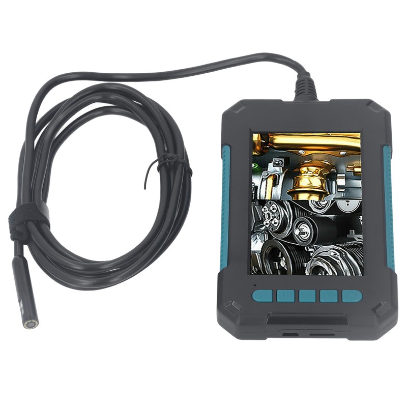 4.3in Industrial Endoscope Dual Lens 1080P 8mm Handheld Inspection Camera