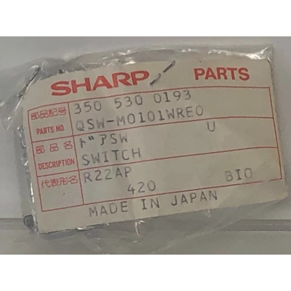 The Parts Girl NOS (new old stock) Sharp QSW-M0101WRE0 Micro