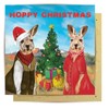 La La Land Greeting Card Hoppy Christmas