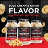 Shaw Strength Protein Pork Rinds (Sour Cream, 8oz); Developed for