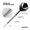 DESIGNA DARTS Corner Gallant Steel Tip Dart Set | Ringed