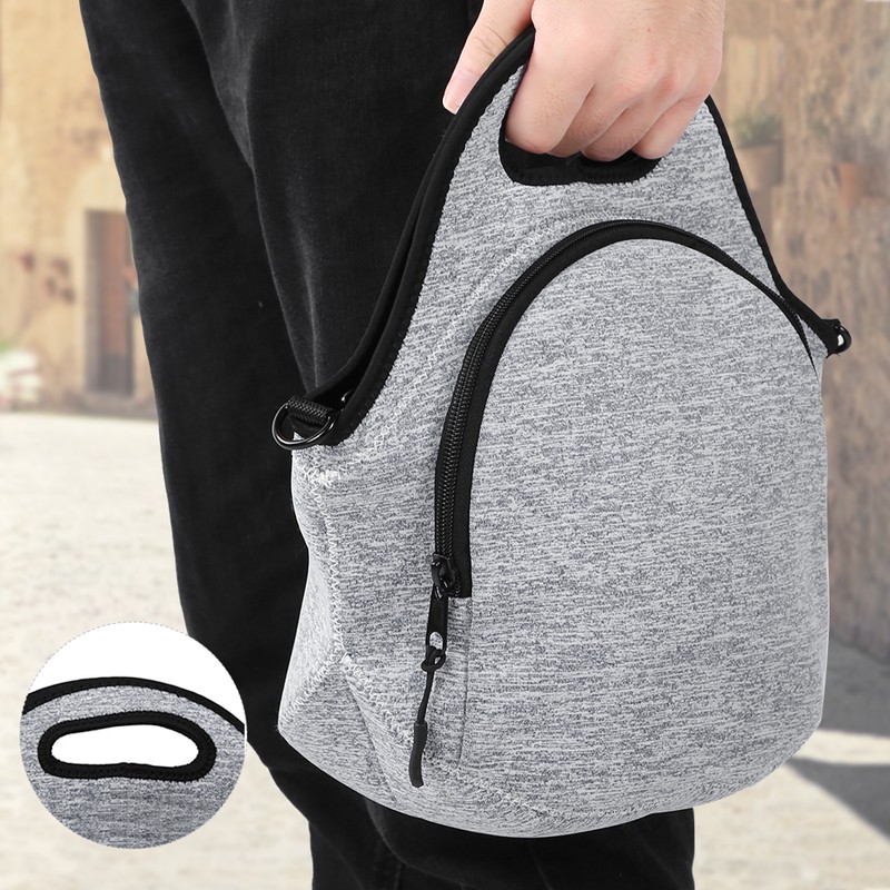 Neoprene Shoulder Strap Sports Bag Insulation Lunch Food Bag for