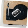 Mikikit 6 Pcs Vinyl Record Storage Box Cassette Tape Storage