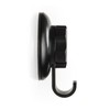 Compactor Bestlock Wall Mounted Single Storage Hook, Suction Cup Mounting,